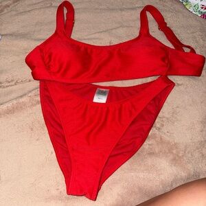 Wild Fable Bold Red Swimwear